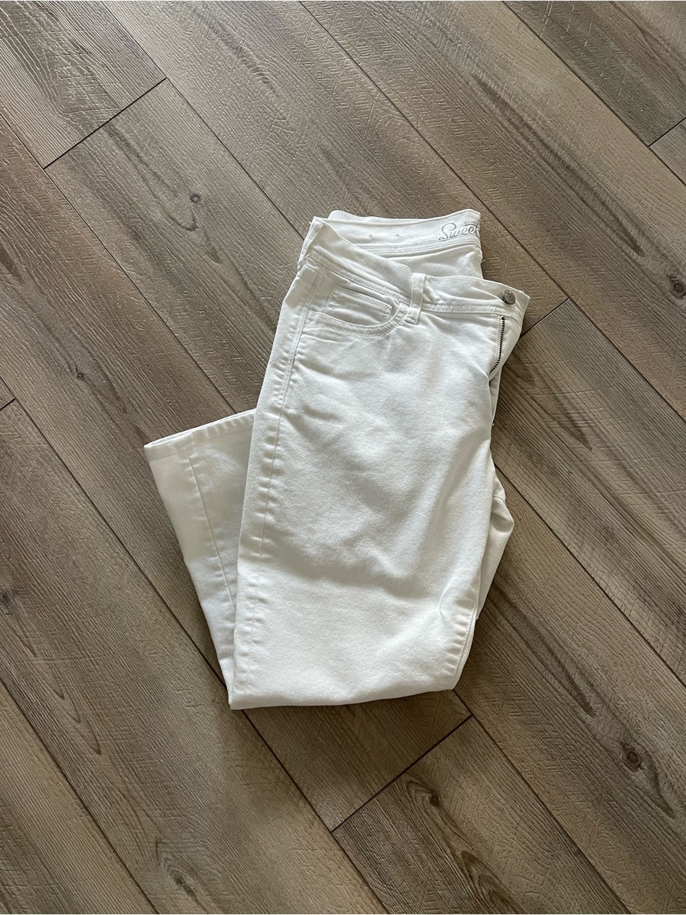 Old Navy White Women's Skinny Jeans